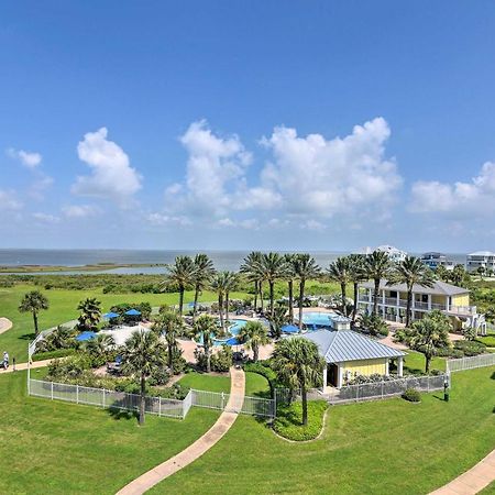 Pointe West Family Retreat Balcony And Ocean Views! Galveston Exterior foto