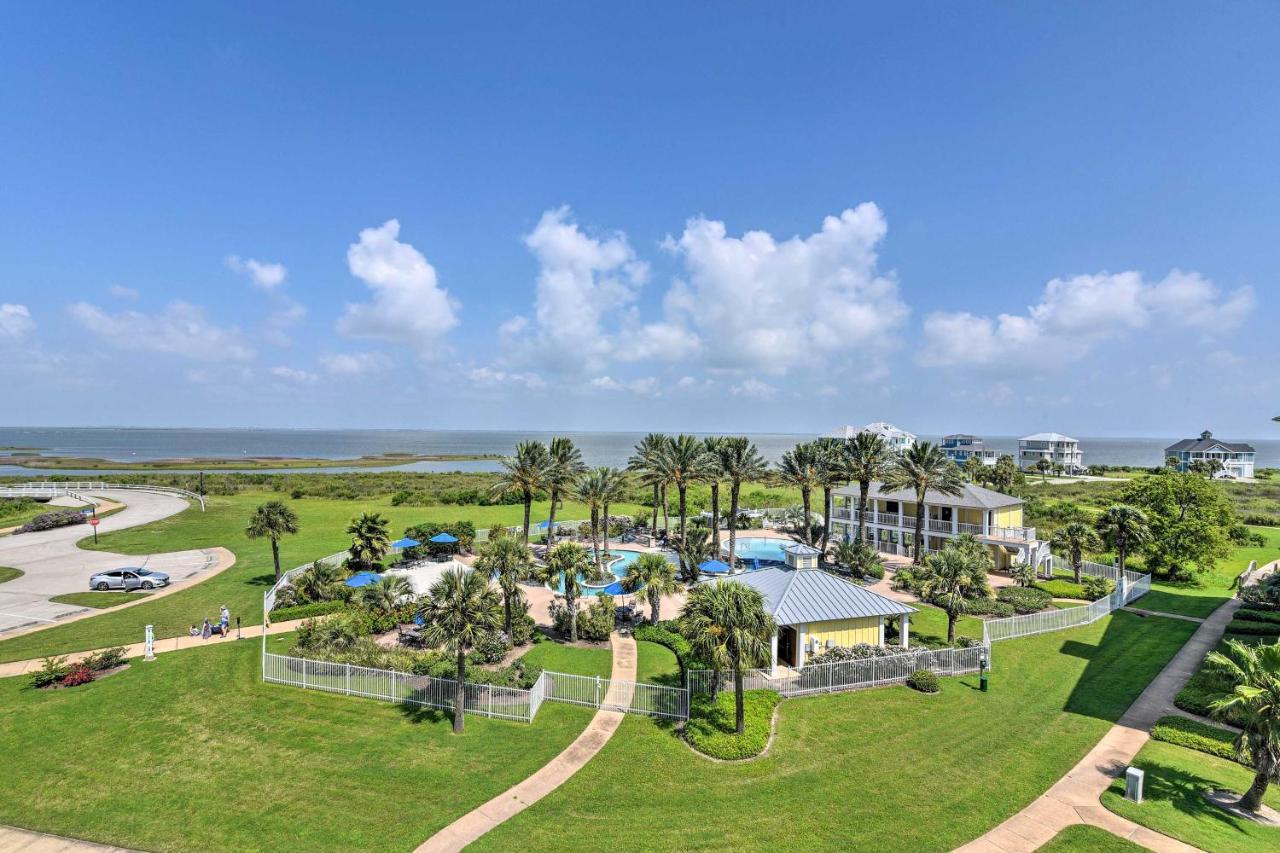 Pointe West Family Retreat Balcony And Ocean Views! Galveston Exterior foto