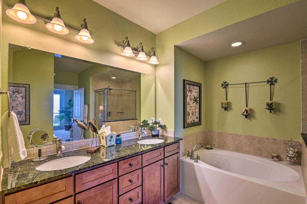Pointe West Family Retreat Balcony And Ocean Views! Galveston Exterior foto
