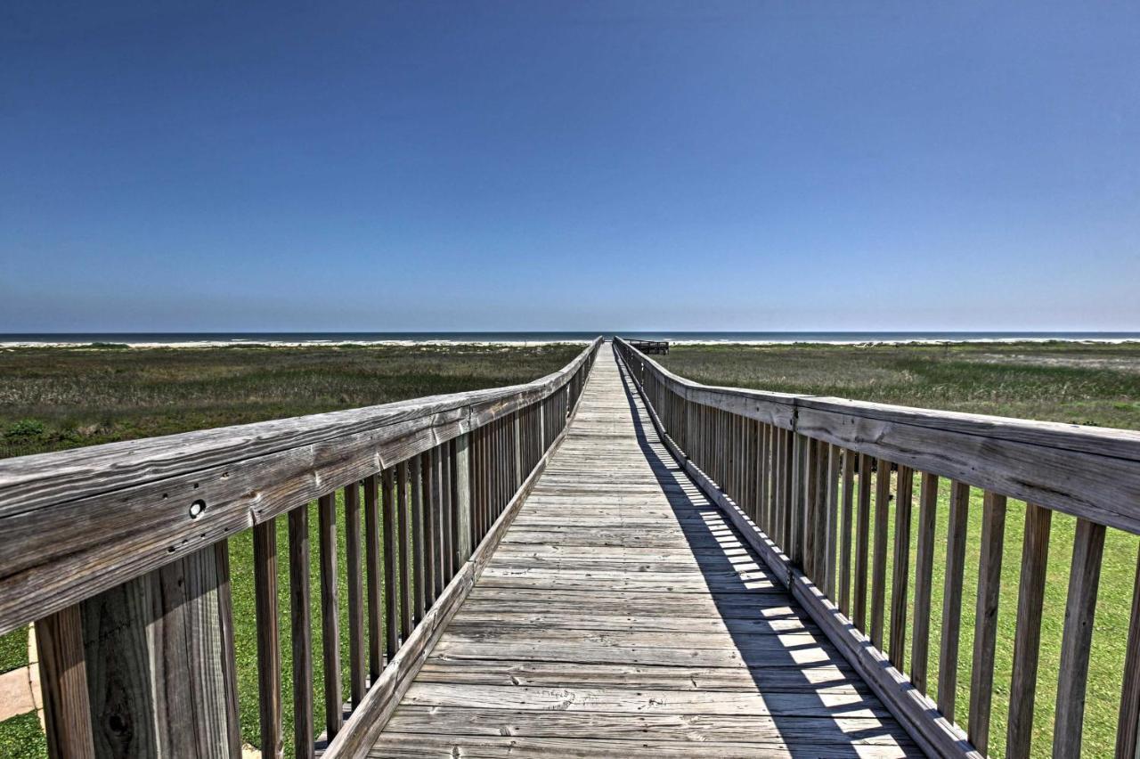 Pointe West Family Retreat Balcony And Ocean Views! Galveston Exterior foto