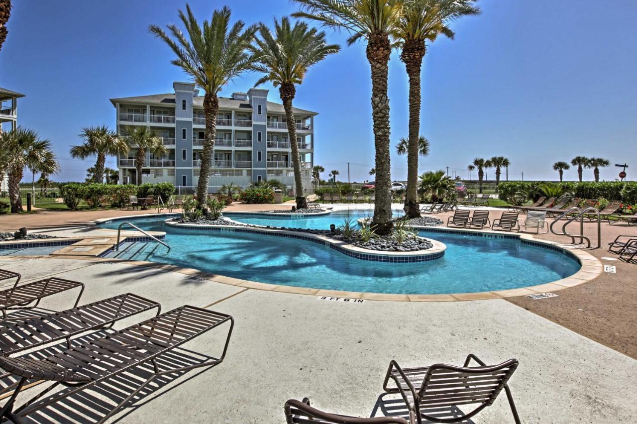 Pointe West Family Retreat Balcony And Ocean Views! Galveston Exterior foto