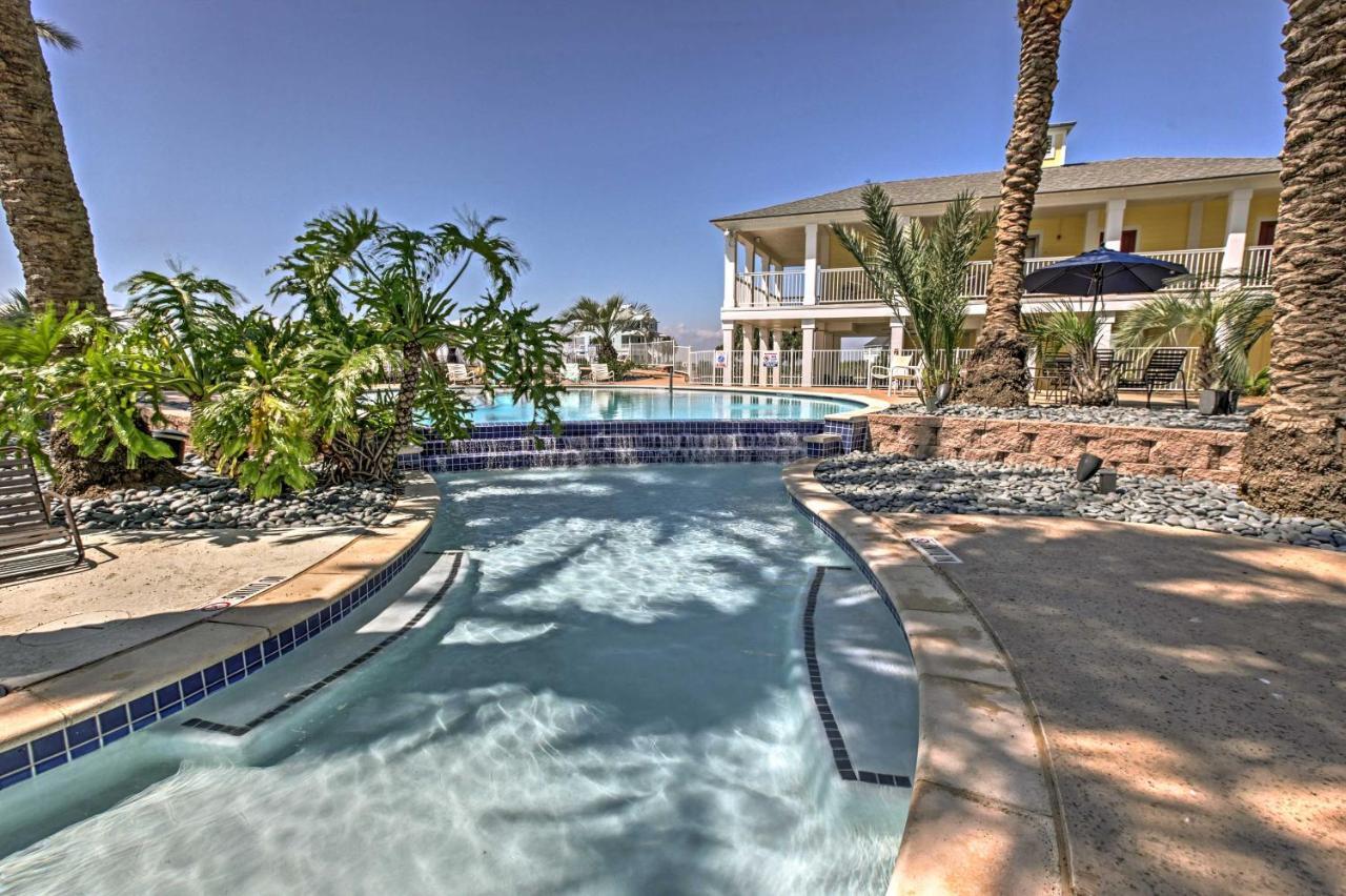 Pointe West Family Retreat Balcony And Ocean Views! Galveston Exterior foto