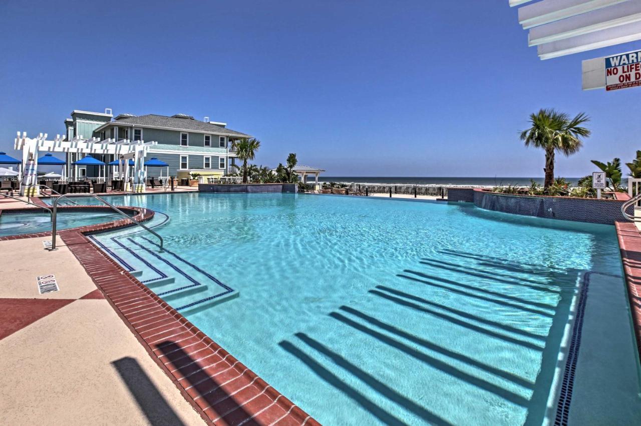 Pointe West Family Retreat Balcony And Ocean Views! Galveston Exterior foto